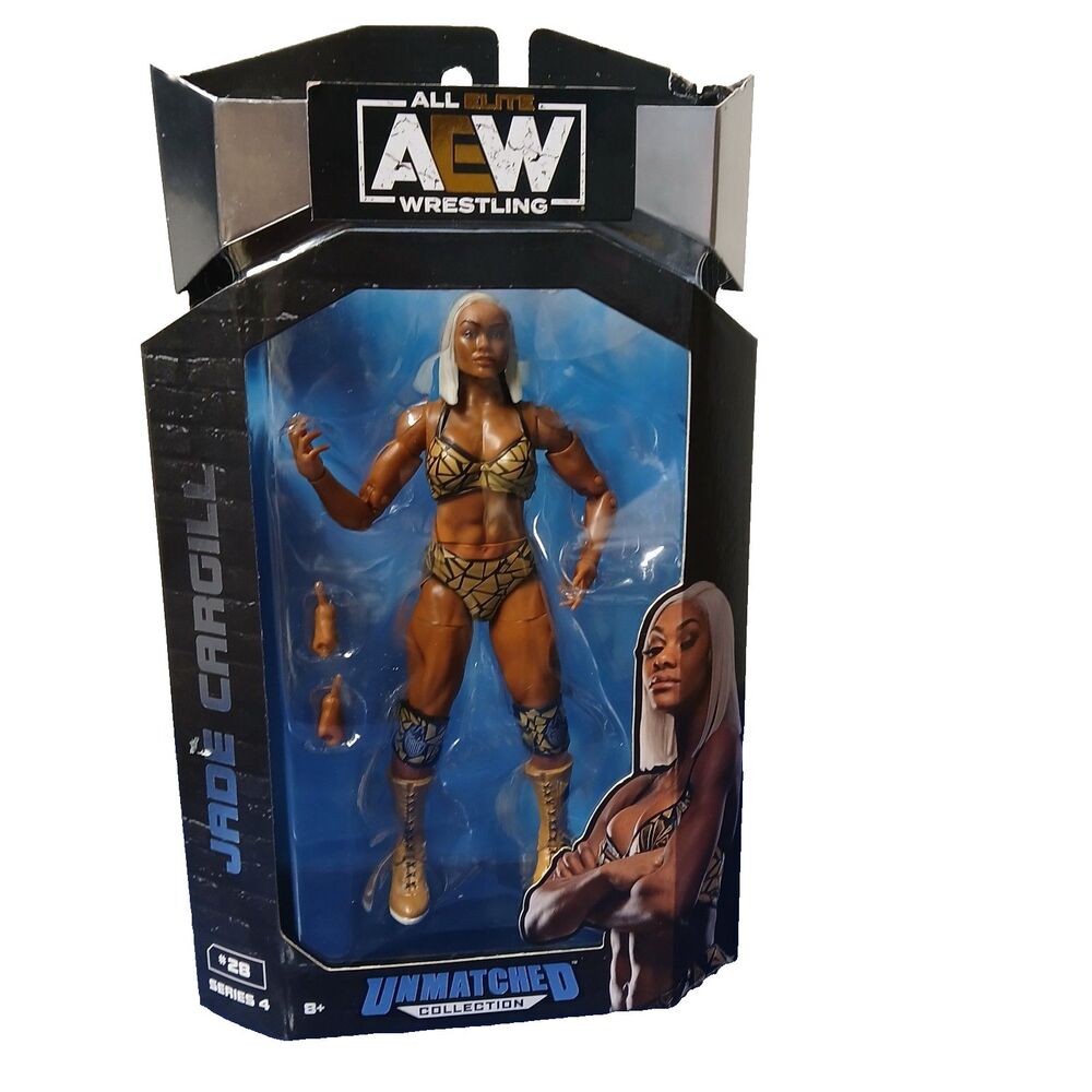 Jade Cargill 6 in Action Figure AEW WWE Series 4 Unmatched Collection NEW